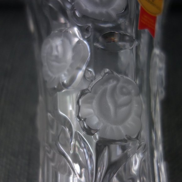 Anna Hutte Bleikkristall 24% PbO Lead Crystal Made in Germany Flower Vase - Picture 6 of 11